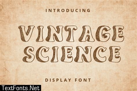 Vintage Science Font