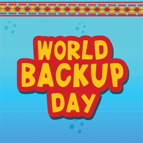 World Backup Day Background. 23541302 Vector Art at Vecteezy