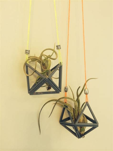 Items similar to Air Plant Holder, Geometric air plant holder, Geometric, Air Plant, Hanging ...