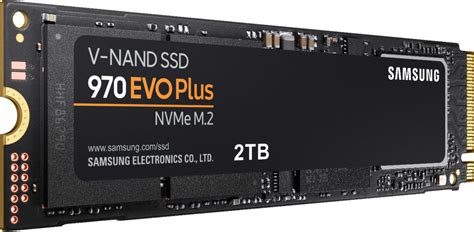 Best Buy: Samsung 970 EVO Plus 2TB Internal SSD PCIe Gen 3 x4 NVMe MZ-V7S2T0B/AM