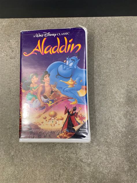 Aladdin a VHS Disney the Classics Black Diamond - Etsy