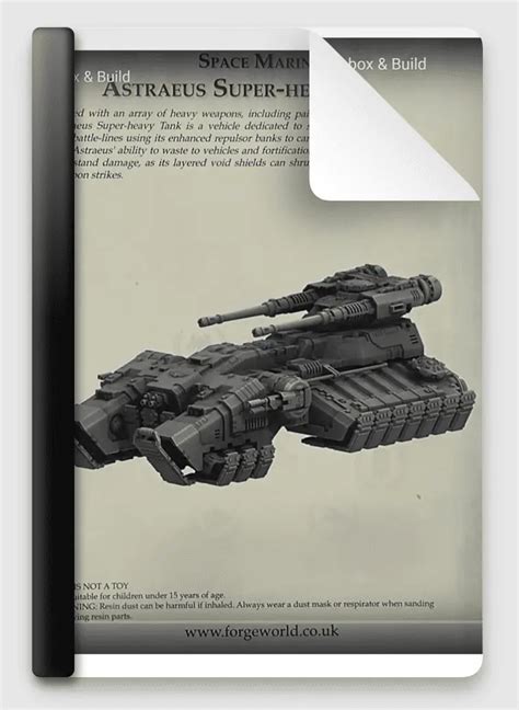 Astraeus Super-heavy Tank Instructions Free Download - Build Instructions