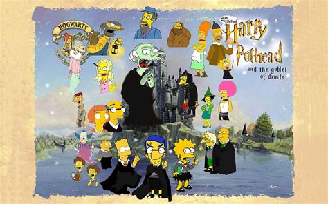 Homer, Simpson, Harry, Potter, The, Simpsons, Bart, Simpson, Lisa ...