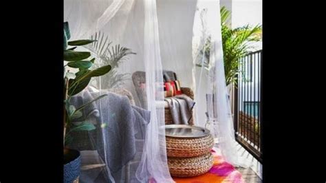 How to use Mosquito Nets, Shaders, Curtains on your Balcony Terrace ...