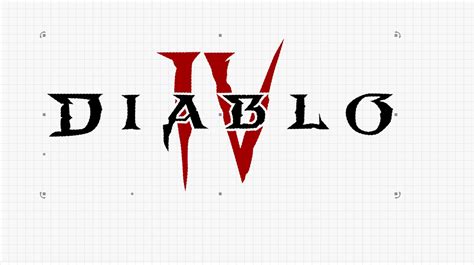 Diablo 4 Logo SVG DXF AI Digital Downlaod - Etsy