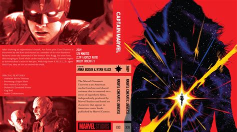 Custom Blu-ray cover for Captain Marvel (link to entire MCU in comments) : r/marvelstudios