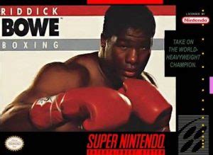 Riddick Bowe Boxing Review - SNES HUB