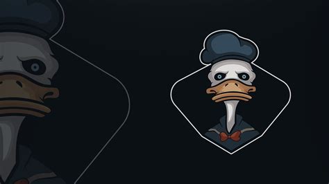 Creepy Donald Duck | Mascot Logo Design - Speed Art (Adobe Illustrator) - YouTube