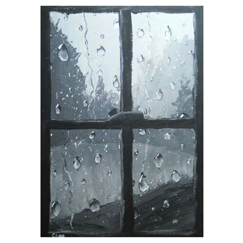 Art acrylic painting rainy day window | Painting, Acrylic painting, Art