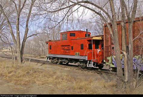 DRGW 01513 Denver & Rio Grande Western Railroad Caboose at Colorado Springs, Colorado by Frank ...