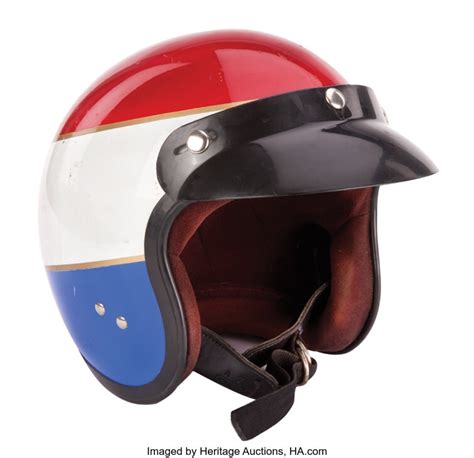 Paul Newman's personal racing helmet.... Movie/TV Memorabilia | Lot #1640 | Heritage Auctions