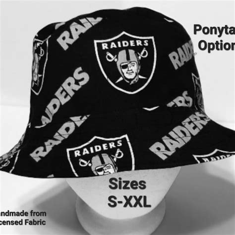 Raiders Bucket Hat - Etsy