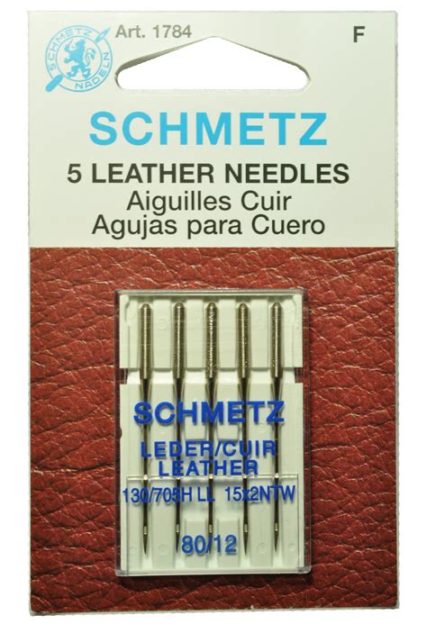 Schmetz Sewing Machine Leather Needle - Walmart.com