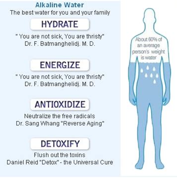 Alkaline Water Benefits via Undergroundhealth.com | Alkaline water, Drinking alkaline water ...
