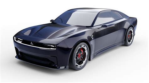 Dodge Charger Daytona SRT - EV 2024 3D model | CGTrader