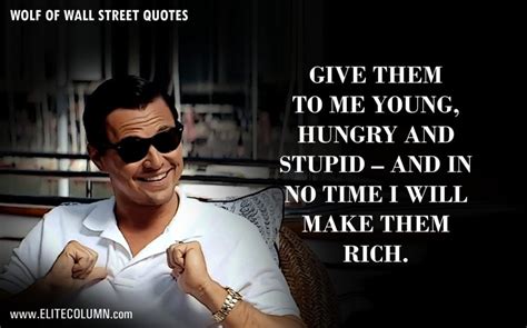 61 The Wolf of Wall Street Quotes That Will Make You Rich | EliteColumn