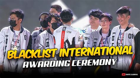 BLACKLIST INTERNATIONAL AWARDING - MPL PH S10 CHAMPIONS. . . 🏆 - YouTube