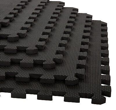 EXTRA THICK GYM FLOORING INTERLOCKING FLOOR MATS EVA SOFT FOAM MAT YOGA ...