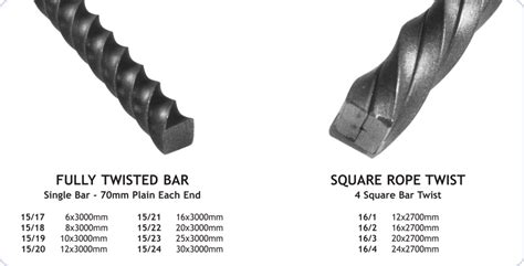 Bars - Twisted | Brooks Forgings