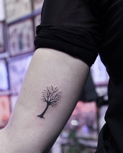 Leafless Tree Tattoo