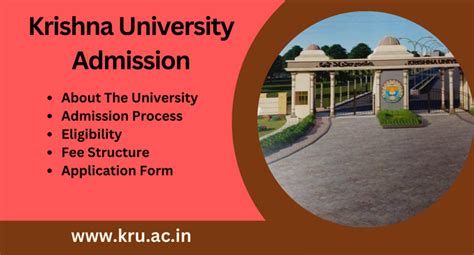 Krishna University Admission 2024-25: Courses &Last Date