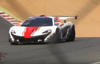 Watch the McLaren P1 GTR Going Fast on Track - SSsupersports.com