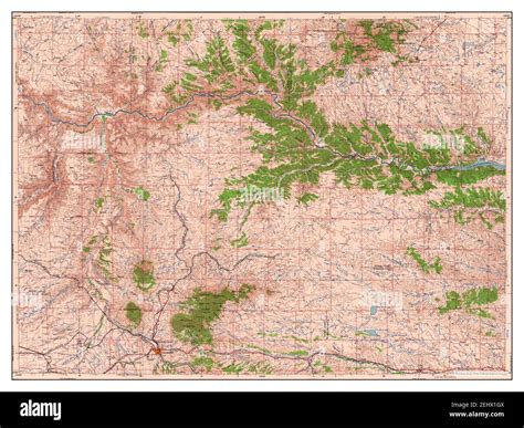 Lewistown, Montana, map 1959, 1:250000, United States of America by Timeless Maps, data U.S ...