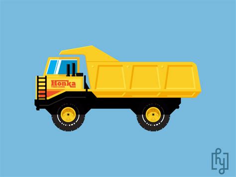 Honka Truck by Dustin Hysinger on Dribbble