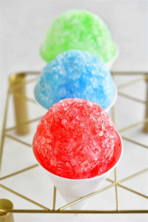 Snow Cone Recipes - The Gunny Sack