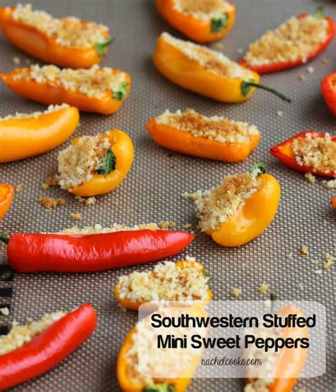 Southwestern Stuffed Mini Sweet Peppers - Rachel Cooks®