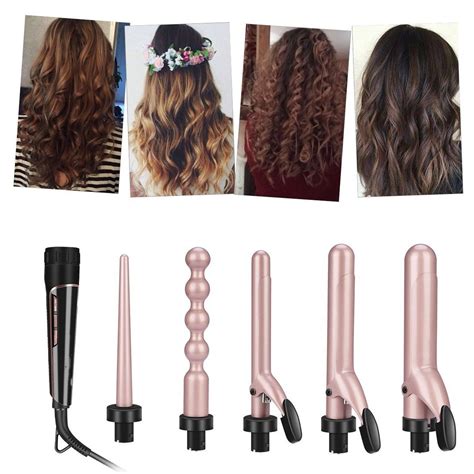 CkeyiN 32mm Curling Wand, Professional Ceramic Barrel Hair Curler for Long Hair & Big Beach ...