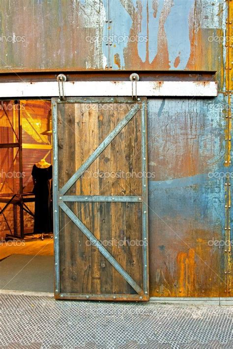 industrial door | Industrial door, Interior barn doors, Barn doors sliding