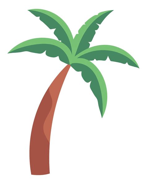 tropical palm tree 9960334 Vector Art at Vecteezy