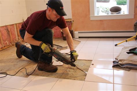 Removing A Tile Floor From Plywood | Viewfloor.co