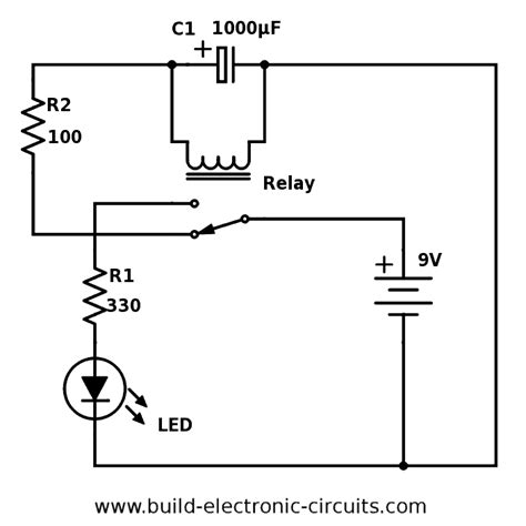 Blinking LED Circuit with Schematics and Explanation