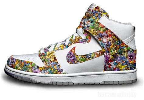 Purely Conceptual Yet Totally Awesome Pokemon Nike Sneakers ...