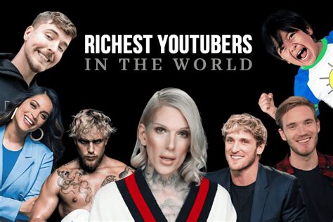 Top 20 Richest Youtubers 2024 - Gene Peggie