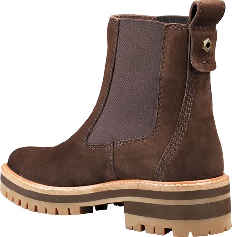 Timberland Denim Courmayeur Valley Chelsea Boots in Dark Brown (Brown ...