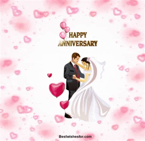 Marriage Anniversary Animated Gif Wishes Messages | Best Wishes