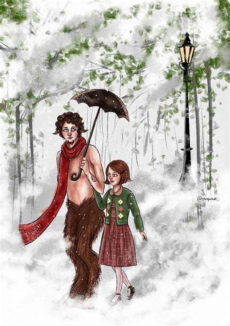 Mr. Tumnus Lucy Pevensie by DestroyaBunny on DeviantArt