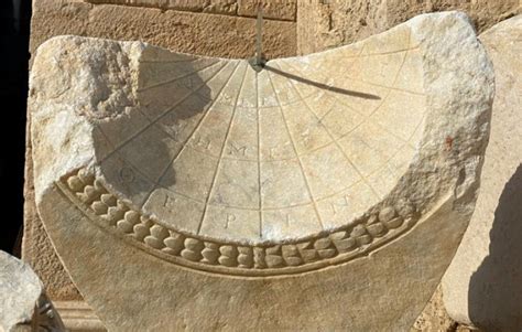 2,000 year-old sundial recovered in Turkey's Anatolia | NotInTown