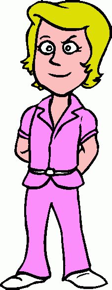 girl standing - Clip Art Library