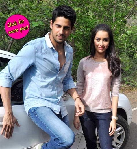 Sidharth Malhotra and Shraddha Kapoor promote Ek Villain on the sets of ...