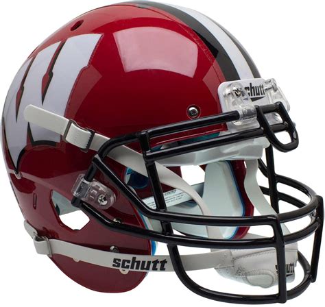 Fanatics Authentic - Wisconsin Badgers Schutt Red & Black Stripe ...