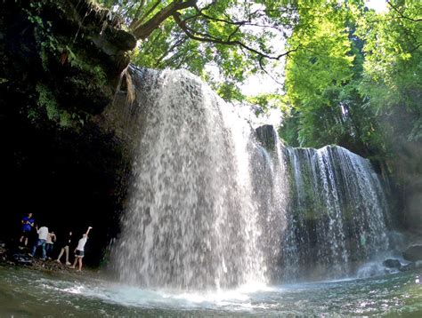 Cool cascade: Visitors flock to waterfall in Kumamoto Pref. to beat the heat - The Mainichi