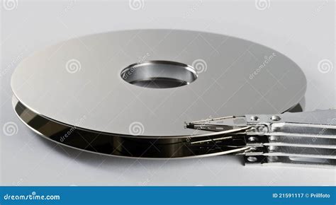 HDD platter stock image. Image of angle, information - 21591117