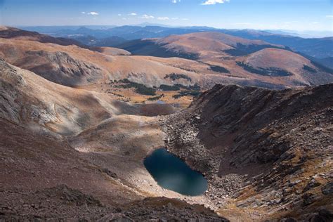 Glacial tarn and alpine landscape, CO – Geology Pics