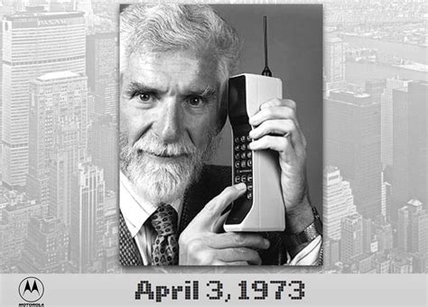 RetroNewsNow on Twitter: "On April 3, 1973, Motorola’s Martin Cooper ...