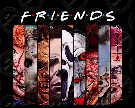 Friends Png Scary Killers Png Horror Characters Png Horror | Etsy