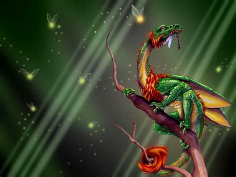 Green Dragon - Dragons Wallpaper (28271856) - Fanpop